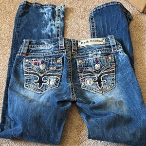 Rock Revival denim bling jeans Arlette boot cut